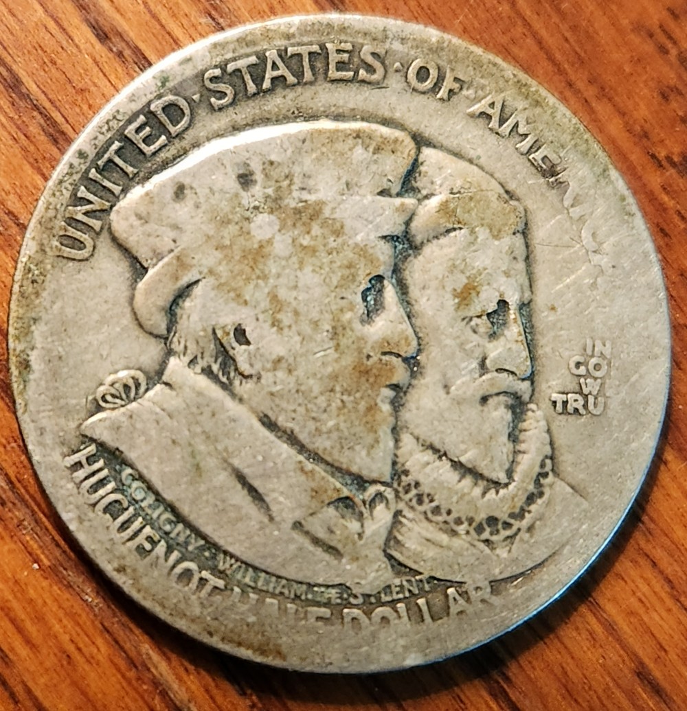 Circulated-1924-Huguenot-Walloon-Half---Grade?-Coin-Arrived!